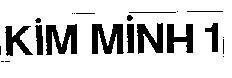 Mẫu nhãn hiệu KIM MINH 1