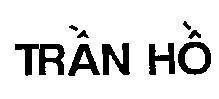 Mẫu nhãn hiệu Trần Hồ