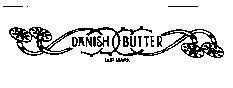Mẫu nhãn hiệu DANISH BUTTER