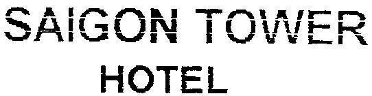 Mẫu nhãn hiệu Saigon Tower Hotel
