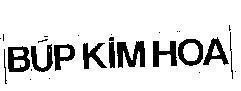 Mẫu nhãn hiệu Búp Kim Hoa