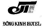 Mẫu nhãn hiệu DT DONG KINH HOTEL