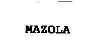 Mẫu nhãn hiệu MAZOLA