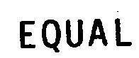 Mẫu nhãn hiệu EQUAL