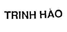 Mẫu nhãn hiệu Trinh Hào