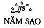 Mẫu nhãn hiệu Năm sao NS, Namsa