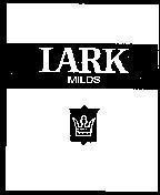 Mẫu nhãn hiệu LARK MILDS