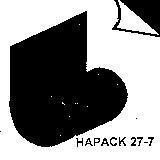 Mẫu nhãn hiệu HAPACK 27-7