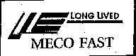 Mẫu nhãn hiệu L E LONG LIVED MECO FAST