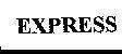 Mẫu nhãn hiệu EXPRESS