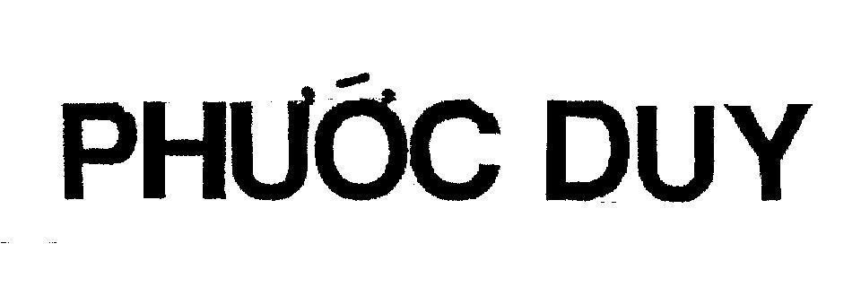Mẫu nhãn hiệu Phước Duy