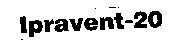 Mẫu nhãn hiệu IPRAVENT-20