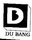 Mẫu nhãn hiệu Du Bang D B