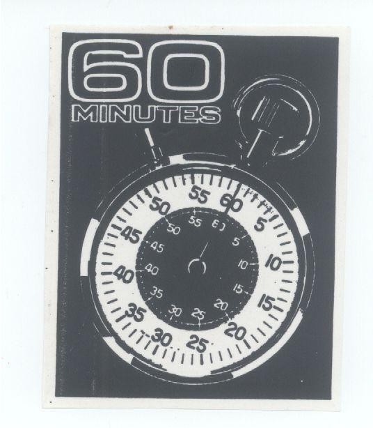 Mẫu nhãn hiệu 60 MINUTES
