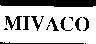Mẫu nhãn hiệu MIVACO
