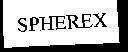 Mẫu nhãn hiệu SPHEREX