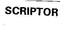 Mẫu nhãn hiệu SCRIPTOR