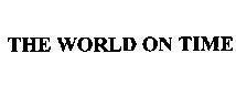 Mẫu nhãn hiệu THE WORLD ON TIME