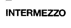 Mẫu nhãn hiệu INTERMEZZO