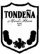 Mẫu nhãn hiệu TONDENA MANILA RHUM DARK