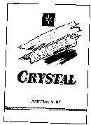 Mẫu nhãn hiệu CRYSTAL NATURAL MINT