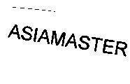 Mẫu nhãn hiệu ASIAMASTER