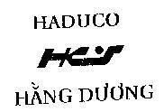 Mẫu nhãn hiệu HADUCO HƯ Hằng Dương