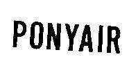Mẫu nhãn hiệu PONYAIR