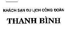 Mẫu nhãn hiệu Thanh Bình Khách Sạn Du Lịch Công Đoàn-