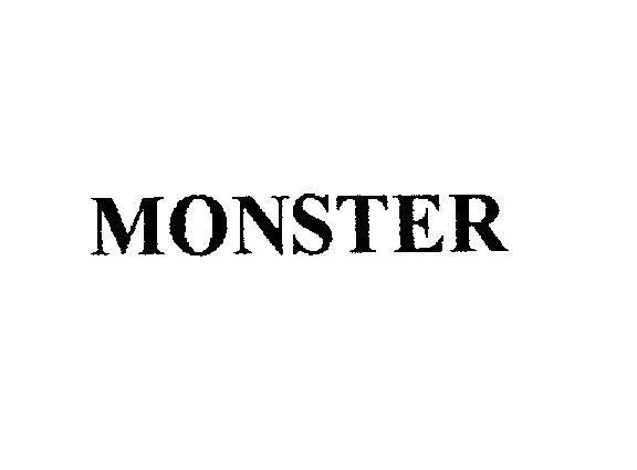 Mẫu nhãn hiệu MONSTER
