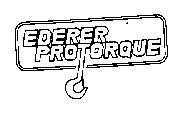 Mẫu nhãn hiệu EDERER PROTORQUE