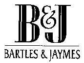 Mẫu nhãn hiệu B&J BARTLES & JAYMES