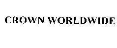 Mẫu nhãn hiệu CROWN WORLDWIDE