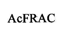 Mẫu nhãn hiệu ACFRAC