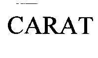 Mẫu nhãn hiệu CARAT