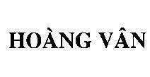 Mẫu nhãn hiệu Hoàng Vân