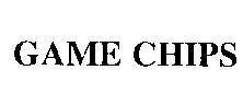 Mẫu nhãn hiệu GAME CHIPS
