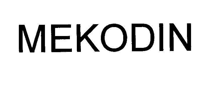 Mẫu nhãn hiệu MEKODIN