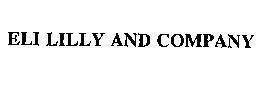 Mẫu nhãn hiệu ELI LILLY AND COMPANY