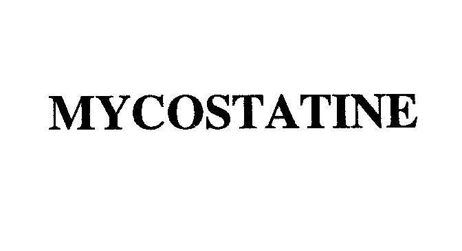 Mẫu nhãn hiệu MYCOSTATINE