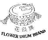 Mẫu nhãn hiệu FLOWER DRUM BRAND