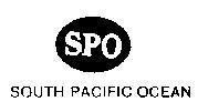 Mẫu nhãn hiệu SPO-SOUTH PACIFIC OCEAN