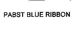 Mẫu nhãn hiệu PABST BLUE RIBBON
