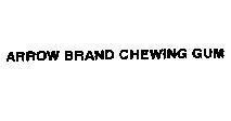 Mẫu nhãn hiệu ARROW BRAND CHEWING GUM