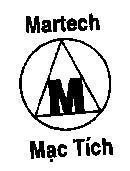Mẫu nhãn hiệu M-MARTECH- Mạc Tích