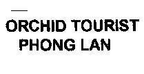 Mẫu nhãn hiệu ORCHID TOURIST-Phong Lan