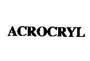 Mẫu nhãn hiệu ACROCRYL