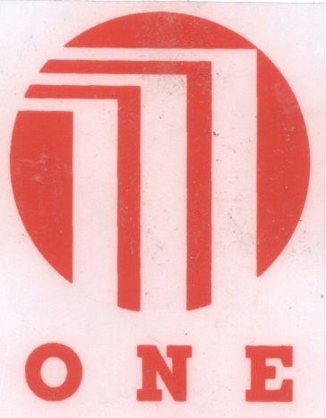Mẫu nhãn hiệu ONE
