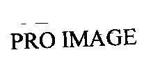 Mẫu nhãn hiệu PRO IMAGE