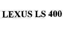 Mẫu nhãn hiệu LEXUS LS 400